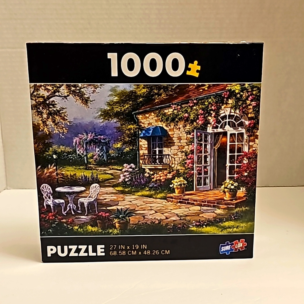 1000 Piece Puzzle  Spring Patio               ‎     New & Sealed